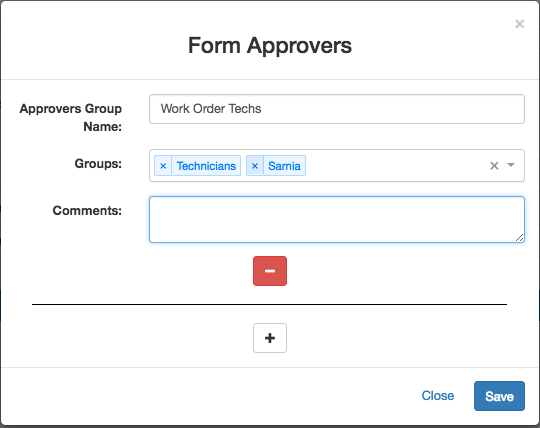 Single Form Approver